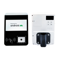 Validateur de bus Android 10 avec lecteur de carte NFC, scanner QR, GPS, 4G et reconnaissance faciale IA en option
