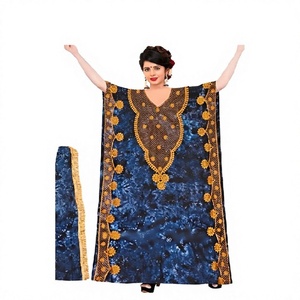 New Eco-Friendly Breathable Women's <b>Kaftan</b> Hand Work Lace Autumn Season <b>Plus</b> <b>Size</b> Free <b>Size</b> Casual Dresses - Product Image 1