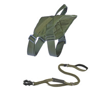 Laisse tactique rétractable en nylon Winners-lfhw Modèle 406 pour grands chiens, corde élastique anti-traction, style britannique