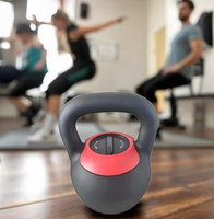 Kettlebell réglable Kettle Bell 5-en-1 en fonte Ensemble de kettlebell à poids réglable Premium Poids libres