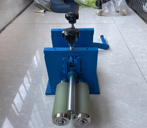 Manuelle Flachstahl-Walzmaschine mit Gummi-Antirutsch-Rollen Kann Platten bis zu 2 mm Dicke Walzen Manuelle Flachstahl-Walzmaschine - Product Image 5