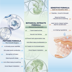 Linkershe, suero de pestañas a base de agua de etiqueta privada, maquillaje orgánico, cejas, crecimiento de pestañas, mejora para extensión segura - Product Image 4