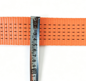 <span class=keywords><strong>Sangle</strong></span> de tension robuste en polyester de 2 pouces (50 mm) et 5 tonnes, certifiée GS, avec <span class=keywords><strong>cliquet</strong></span> pour le contrôle de la cargaison - Product Image 3