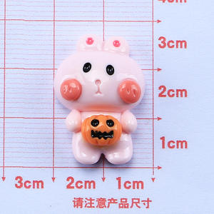 Halloween lindo monstruo <span class=keywords><strong>de</strong></span> calabaza encantos creativos Diy zapatos <span class=keywords><strong>de</strong></span> jardín flores suministros accesorios para el cabello funda <span class=keywords><strong>de</strong></span> teléfono basura decoraciones - Product Image 5