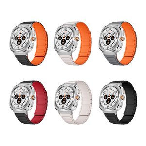 Correa de reloj de acero inoxidable integrada Correa de reloj de sublimación de <span class=keywords><strong>20mm</strong></span> con adaptadores para Samsung S24 Ultra Galaxy 7 - Product Image 4