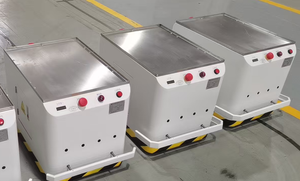 Hete Aanbieding Mobiele Autonome AGV Laser Slam Stapelvorkheftruck 24 uur Werktijd 10mm Precisie Model B50 - Product Image 6