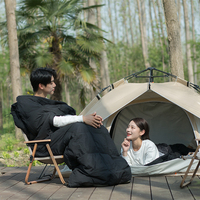 Sac de couchage chauffant humanoïde, ultraléger, portable, coupe-vent, chaud, thermique, pour adultes, pour le camping en plein air, la randonnée et les voyages