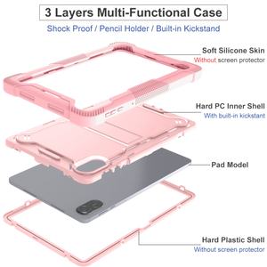 Funda Protectora Híbrida de Silicona y PC para Tablet Honor Pad X9 con Soporte - Product Image 6