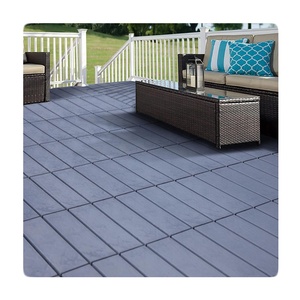Dalles de terrasse en plastique à faire soi-même, revêtement de sol pour balcon et terrasse, dalles de terrasse à emboîtement - Product Image 5