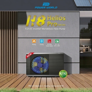 <span class=keywords><strong>Bomba</strong></span> de <span class=keywords><strong>Calor</strong></span> de Aire DC Monobloque EVI <span class=keywords><strong>Inverter</strong></span> R290 de Energía Verde, Precio de Fábrica, Calefacción, Refrigeración, ACS, Lista para PV, Eléctrica sin Tanque para Exterior - Product Image 5