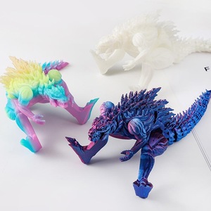 Rey de los Monstruos, Juguete de Dinosaurio Articulado, Figura de Acción con Articulaciones Móviles, Escala 1/12, Colección Unisex - Product Image 5