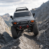 RGT EX86120 Desert Fox 1/10 RC Remote Control Crawler 4WD Reverse Drive System 45 Steering ESC Metal Resin 6-Channel RTR