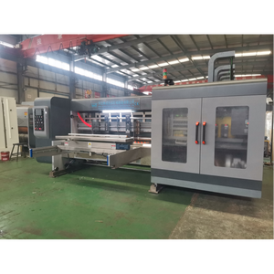 Frontlader-Flexodruckmaschine mit <span class=keywords><strong>2</strong></span>/<span class=keywords><strong>3</strong></span>/4 Farben, Schlitzmaschine und Stanzmaschine - Product Image 4