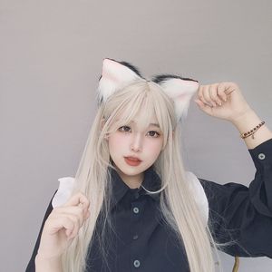 E0022 فروي آذان هريرة عصابة رأس اصطناعية انحناء الشعر القط ملحق الاستخدام المزدوج لفستان تنكري حزب استخدام تأثيري - Product Image 6