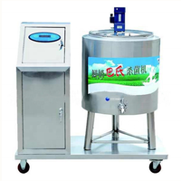 Pot de pasteurisation et machine d'emballage du lait approuvés CE