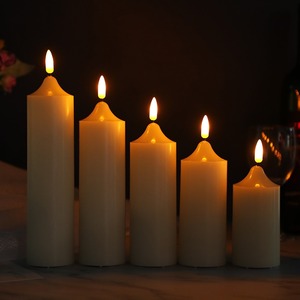 Bougies étanches sans flamme bougies pilier LED à piles pour l'extérieur <span class=keywords><strong>fausse</strong></span> <span class=keywords><strong>bougie</strong></span> électrique - Product Image 3