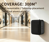 Diffuseur d'aromathérapie, installation ou placement flexibles, facile à utiliser, prend en charge l'utilisation à la batterie et à la prise secteur