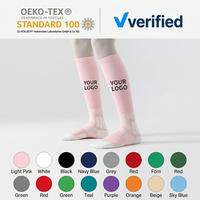 Chaussettes d'équitation en coton sur mesure OEM, chaussettes de sport à compression respirantes pour hommes et femmes