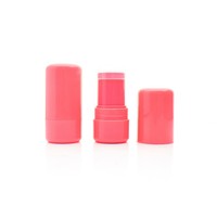 Tubes vides pour mascara cosmétique de style asiatique du Sud-Est, double usage lèvres et joues, en plastique ABS, impression sérigraphique, 5 ml, logo personnalisé, diamètre 29 mm