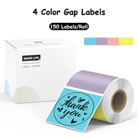 Étiquettes autocollantes thermiques personnalisées Marklife, taille 50*50 mm, papier imperméable, compatibles P50 S2 X2, pour la promotion, les épiceries, les supermarchés