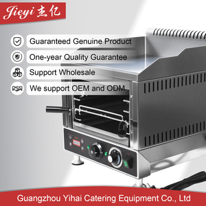 <span class=keywords><strong>Horno</strong></span> <span class=keywords><strong>El</strong></span>éctrico Comercial de Encimera de Acero Inoxidable, Calentador de Alimentos de Calentamiento Rápido y Parrilla con Temporizador y Temperatura para Hamburguesas, Panadería y <span class=keywords><strong>Cafetería</strong></span> - Product Image 6