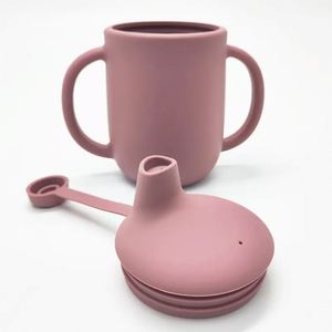 Gobelets pliables en silicone 2023 pour enfants, avec paille, doseurs d'eau, ventouse et compartiment à collation, pour la pâtisserie et l'apprentissage de la boisson - Product Image 6