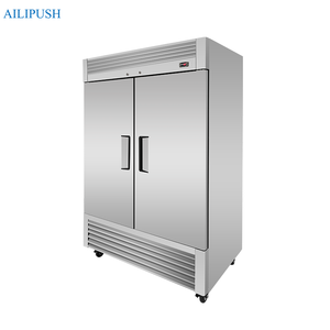 Refrigerador Comercial para Cocina de Hotel, Congelador Vertical de Doble Puerta para Alimentos Congelados U-ALPS-1.0L2F/FD, Refrigerador y Congelador para Cocina U-ALPS - Product Image 1