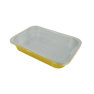 Großhandel 3500ml Großvolumiger Einweg-Goldfolienbehälter Hochtemperaturbeständige Aluminiumfolienschale für BBQ - Product Image 3