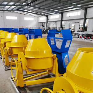 เครื่องผสมคอนกรีตไฟฟ้าสีเหลือง 4 กิโลวัตต์ ความจุ 2 ลูกบาศก์เมตร/ชั่วโมง บำรุงรักษาง่าย เครื่องผสมแบบพกพา - Product Image 3