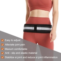 Ceinture sciatique de la hanche de soutien articulaire réglable en néoprène doux
