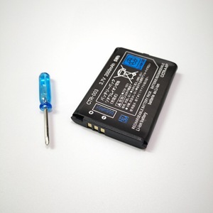 <span class=keywords><strong>Batterie</strong></span> rechargeable <span class=keywords><strong>CTR</strong></span>-<span class=keywords><strong>003</strong></span> 2000mAh 3.7V pour <span class=keywords><strong>Nintendo</strong></span> 3DS 2DS 2DS XL avec tournevis, accessoires de jeu - Product Image 3