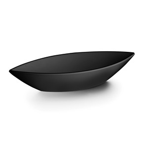 Lavabo Ovale Nero Classico per Bagno - Product Image 1