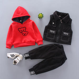 Conjuntos de Pantalones y Chaleco de Algodón para Niños, Estilo Boutique, para Primavera, del Mercado Chino - Product Image 2