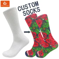 Custom Logo Design Blank Sock for Men