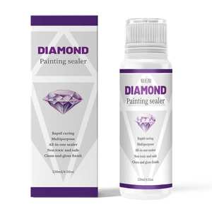 Colle pour peinture diamant Diamond Gel 120ml transparente, pour loisirs créatifs DIY, colle pour peinture diamant pour enfants et adultes - Product Image 1