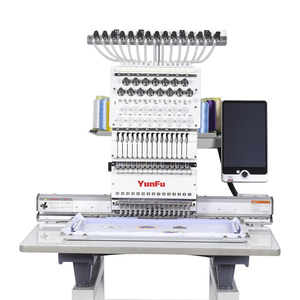 DDP High-Speed PTP Second-Hand Computerized Embroidery <b>Machine</b> Single Head with 12-15 Needles 4 or 6 Head Options - Product Image 4