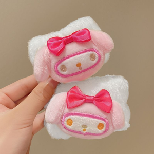 Lindas muñequeras de franela de alta calidad con diseño de <span class=keywords><strong>Sario</strong></span> para lavado facial, lavables, impermeables, para niñas, con diseño de dibujos animados. - Product Image 6