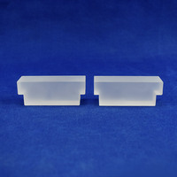 Plaque en quartz fondu de haute pureté 99,99 % |   Substrat en quartz usiné avec précision par CNC |   Composant optique résistant à la chaleur 92%