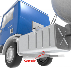 Hiển thị kỹ thuật số siêu âm cảm biến mức dầu cho xe nhiên liệu số lượng giám sát mức độ dụng cụ đo lường cho xe tải nhiên liệu - Product Image 3