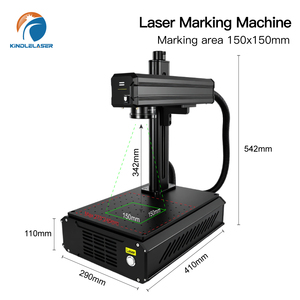2-in-1 Black Fiber <strong>Laser</strong> <strong>Engraver</strong> &amp; Marking Machine 50W with Rotary Axis Fiber Makring Machine 30W for Metal Plastic and Alloy - Product Image 5