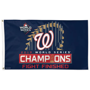 ธง MLB คุณภาพสูง พิมพ์ลายตามสั่ง ขนาด 3x5 ฟุต ผลิตจากโพลีเอสเตอร์ 100% พิมพ์สองด้าน ธงทีมวอชิงตัน นาชั่นแนลส์ - Product Image 5