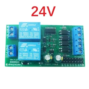 12V 24V DC Motor Controller Relay Board Forward Reverse Control Limit Start Stop Switch Pusher Electric Curtain Automatic Door