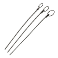 Perles de pénis pour homme BDSM, retardateur de masturbation, dilatateur urétral à choc, perles anales en acier inoxydable