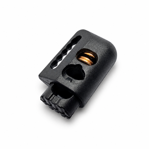 Nouvel Arrivage : Cordon de Serrage en Forme de Nez de Cochon avec Attaches en Alliage de Zinc Élastiques et Bloque-Cordon de 10 mm - Product Image 3