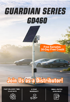 Caméra de surveillance mobile solaire 4G Circularegg pour parkings – Tour de sécurité CCTV solaire mobile