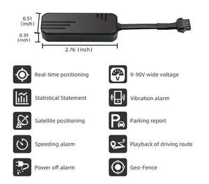 Traceur <span class=keywords><strong>GPS</strong></span> avec interrupteur de coupure moteur à distance |   Arrêter le véhicule instantanément via |   Mini caméra cachée pour voiture et camion - Product Image 2