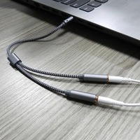 Adaptateur Répartiteur Audio 3,5 mm Jack Y 1 Mâle vers 2 Femelles M/F Connecteur Stéréo 3,5 mm pour Écouteurs Accessoires Vente Directe Usine