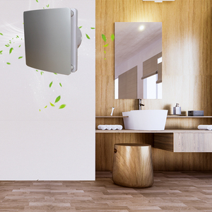 Ventilador Eléctrico de Baño ABS al por Mayor de Fábrica con Sensor de Humedad 230V OEM/ODM IPX4 Impermeable Flujo de Aire de 90m/h Extractor para Barbacoa - Product Image 4