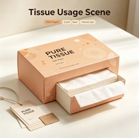 Sacs d'emballage en plastique orange imprimés sur mesure pour papier toilette et produits ménagers