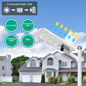 ソーラーライト<span class=keywords><strong>2025</strong></span> 100W屋外防水ソーラーオールインワンストリートライト製品 - Product Image 1